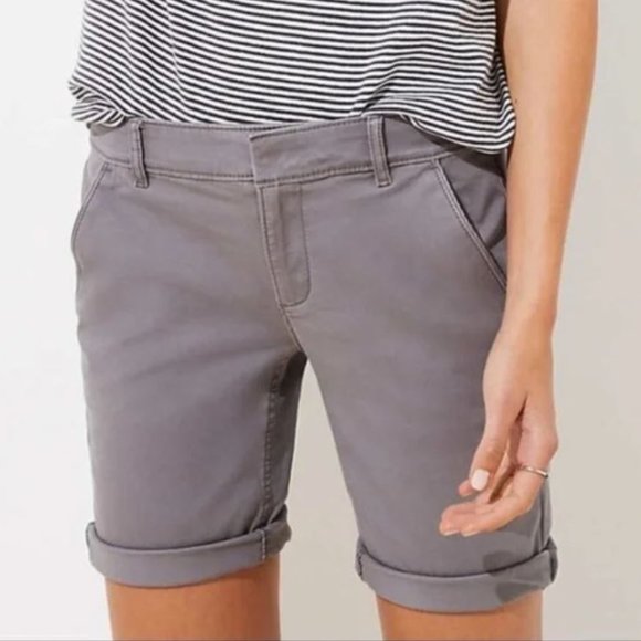 2/$30 LOFT Bermuda Shorts Bundle - Picture 2 of 7